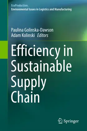 Golinska-Dawson / Kolinski | Efficiency in Sustainable Supply Chain | E-Book | sack.de