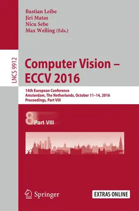 Leibe / Welling / Matas |  Computer Vision - ECCV 2016 | Buch |  Sack Fachmedien