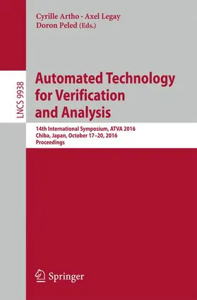 Artho / Legay / Peled |  Automated Technology for Verification and Analysis | Buch |  Sack Fachmedien