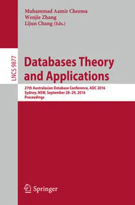 Cheema / Zhang / Chang |  Databases Theory and Applications | eBook | Sack Fachmedien