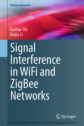 Shi / Li |  Signal Interference in WiFi and ZigBee Networks | eBook | Sack Fachmedien