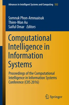 Phon-Amnuaisuk / Au / Omar |  Computational Intelligence in Information Systems | eBook | Sack Fachmedien