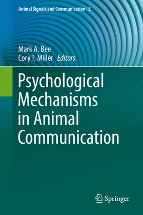 Bee / Miller |  Psychological Mechanisms in Animal Communication | eBook | Sack Fachmedien