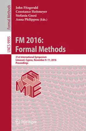 Fitzgerald / Heitmeyer / Gnesi | FM 2016: Formal Methods | E-Book | sack.de