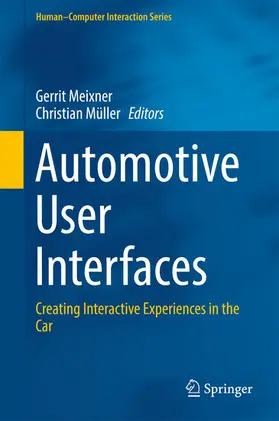 Meixner / Müller | Automotive User Interfaces | E-Book | sack.de
