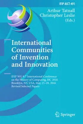 Tatnall / Leslie | International Communities of Invention and Innovation | E-Book | sack.de