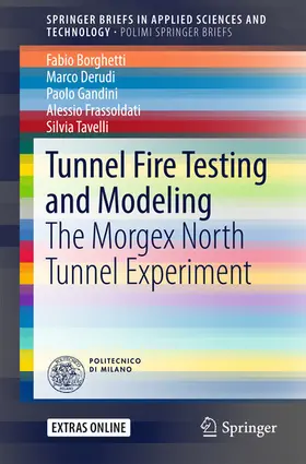 Borghetti / Derudi / Gandini |  Tunnel Fire Testing and Modeling | eBook | Sack Fachmedien