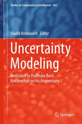 Kreinovich | Uncertainty Modeling | Buch | 978-3-319-51051-4 | www2.sack.de