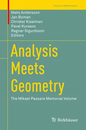 Andersson / Boman / Kiselman |  Analysis Meets Geometry | eBook | Sack Fachmedien