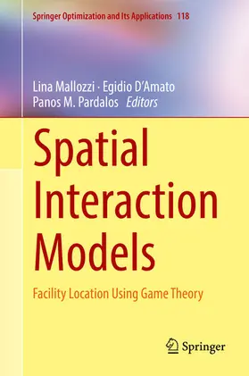 Mallozzi / D'Amato / Pardalos |  Spatial Interaction Models | eBook | Sack Fachmedien