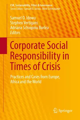 Idowu / Vertigans / Schiopoiu Burlea |  Corporate Social Responsibility in Times of Crisis | Buch |  Sack Fachmedien