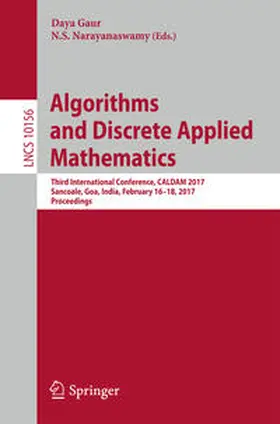 Gaur / Narayanaswamy | Algorithms and Discrete Applied Mathematics | E-Book | sack.de