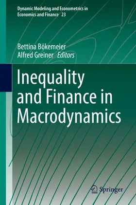 Bökemeier / Greiner |  Inequality and Finance in Macrodynamics | eBook | Sack Fachmedien