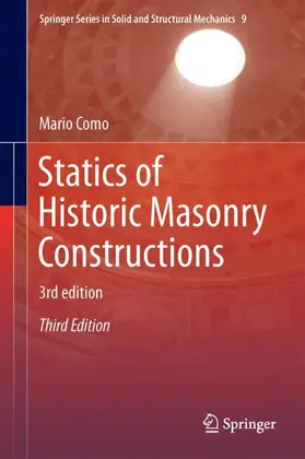 Como |  Statics of Historic Masonry Constructions | Buch |  Sack Fachmedien