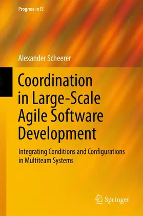 Scheerer |  Coordination in Large-Scale Agile Software Development | Buch |  Sack Fachmedien
