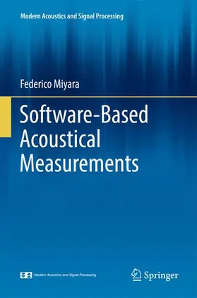 Miyara |  Software-Based Acoustical Measurements | Buch |  Sack Fachmedien