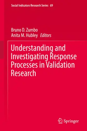 Zumbo / Hubley | Understanding and Investigating Response Processes in Validation Research | E-Book | sack.de