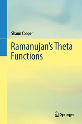 Cooper |  Ramanujan's Theta Functions | eBook | Sack Fachmedien