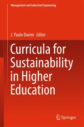 Davim | Curricula for Sustainability in Higher Education | E-Book | sack.de