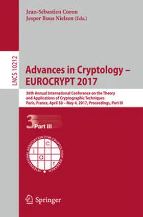 Coron / Nielsen |  Advances in Cryptology – EUROCRYPT 2017 | eBook | Sack Fachmedien