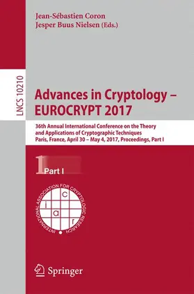 Nielsen / Coron |  Advances in Cryptology - EUROCRYPT 2017 | Buch |  Sack Fachmedien