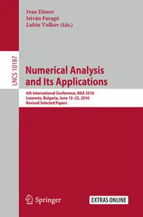Dimov / Faragó / Vulkov |  Numerical Analysis and Its Applications | eBook | Sack Fachmedien