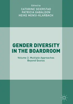 Seierstad / Gabaldon / Mensi-Klarbach |  Gender Diversity in the Boardroom | eBook | Sack Fachmedien