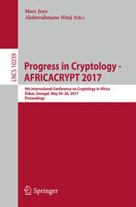 Joye / Nitaj |  Progress in Cryptology - AFRICACRYPT 2017 | eBook | Sack Fachmedien