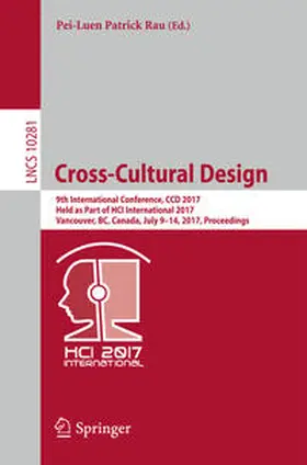 Rau |  Cross-Cultural Design | eBook | Sack Fachmedien