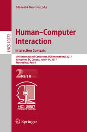 Kurosu |  Human-Computer Interaction. Interaction Contexts | eBook | Sack Fachmedien