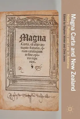 Jones / Winter |  Magna Carta and New Zealand | Buch |  Sack Fachmedien