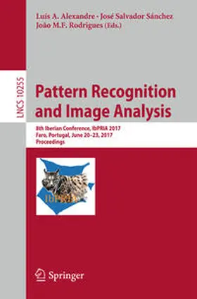Alexandre / Salvador Sánchez / Rodrigues |  Pattern Recognition and Image Analysis | eBook | Sack Fachmedien