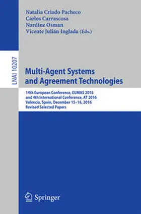 Criado Pacheco / Carrascosa / Osman | Multi-Agent Systems and Agreement Technologies | E-Book | sack.de