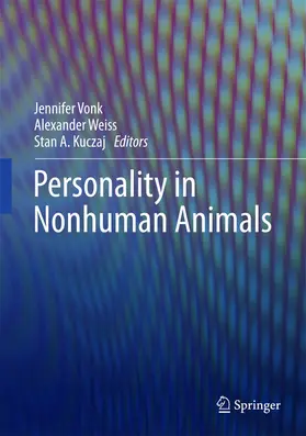 Vonk / Weiss / Kuczaj |  Personality in Nonhuman Animals | eBook | Sack Fachmedien