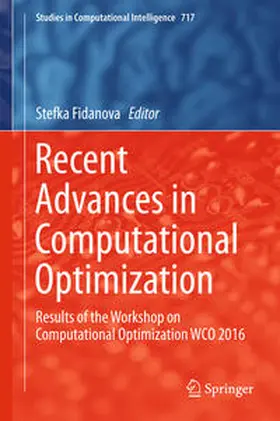 Fidanova | Recent Advances in Computational Optimization | E-Book | sack.de