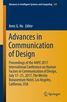 Ho | Advances in Communication of Design | E-Book | sack.de