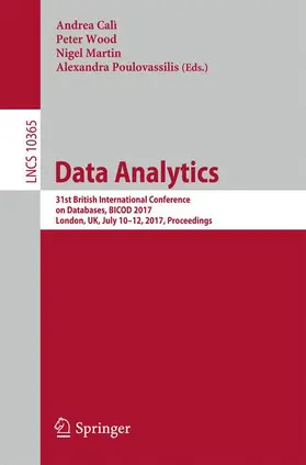 Calì / Poulovassilis / Wood |  Data Analytics | Buch |  Sack Fachmedien