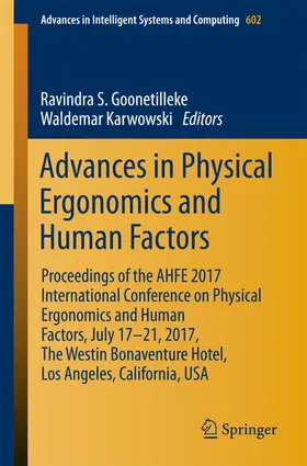 Goonetilleke / Karwowski | Advances in Physical Ergonomics and Human Factors | E-Book | sack.de