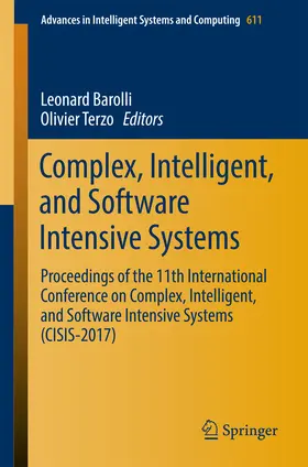 Barolli / Terzo |  Complex, Intelligent, and Software Intensive Systems | eBook | Sack Fachmedien