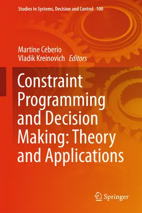 Ceberio / Kreinovich | Constraint Programming and Decision Making: Theory and Applications | E-Book | sack.de