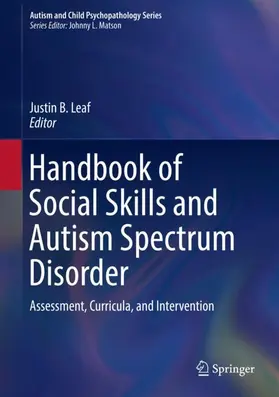Leaf |  Handbook of Social Skills and Autism Spectrum Disorder | Buch |  Sack Fachmedien