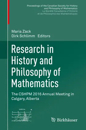 Zack / Schlimm | Research in History and Philosophy of Mathematics | E-Book | sack.de