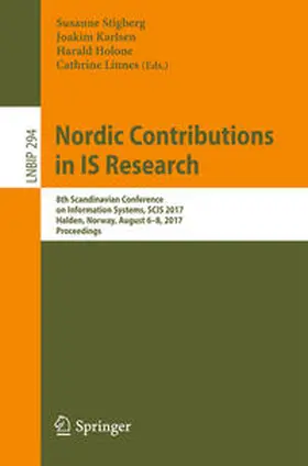 Stigberg / Karlsen / Holone |  Nordic Contributions in IS Research | eBook | Sack Fachmedien