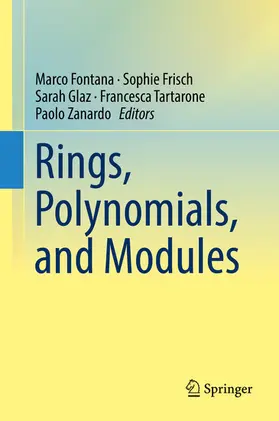 Fontana / Frisch / Glaz | Rings, Polynomials, and Modules | E-Book | sack.de