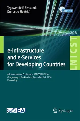 Bissyande / Sie |  e-Infrastructure and e-Services for Developing Countries | Buch |  Sack Fachmedien