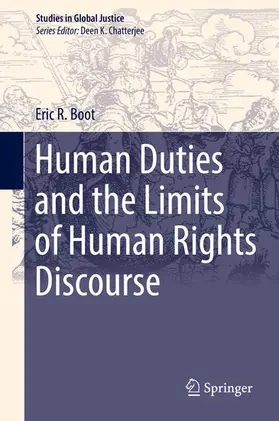 Boot |  Human Duties and the Limits of Human Rights Discourse | eBook | Sack Fachmedien