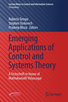 Tempo / Yurkovich / Misra |  Emerging Applications of Control and Systems Theory | eBook | Sack Fachmedien