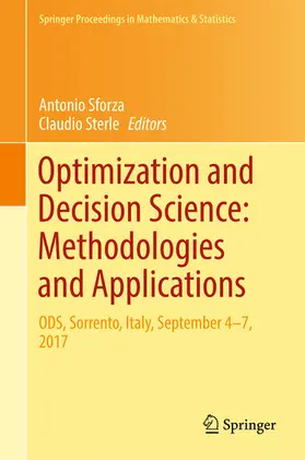 Sforza / Sterle | Optimization and Decision Science: Methodologies and Applications | E-Book | sack.de