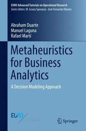 Duarte / Laguna / Marti |  Metaheuristics for Business Analytics | Buch |  Sack Fachmedien