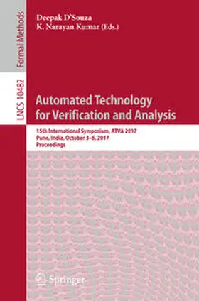 D'Souza / Narayan Kumar |  Automated Technology for Verification and Analysis | eBook | Sack Fachmedien